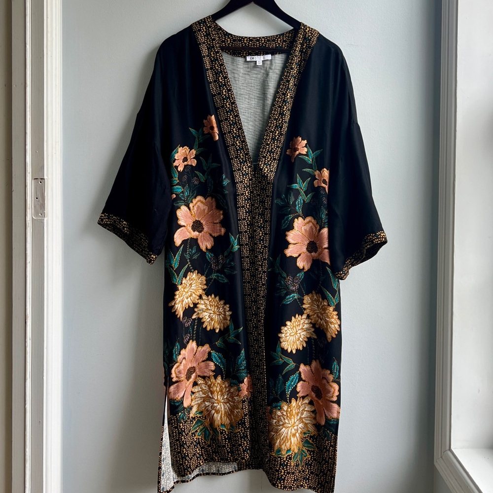 Floral Print Duster by Daniel Rainn